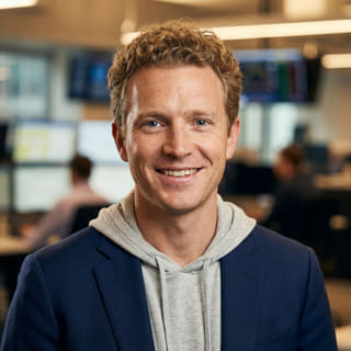 Profielfoto met Ryan Brooks, aangeduid als Lead Trading Analyst bij Anker Ruilerij